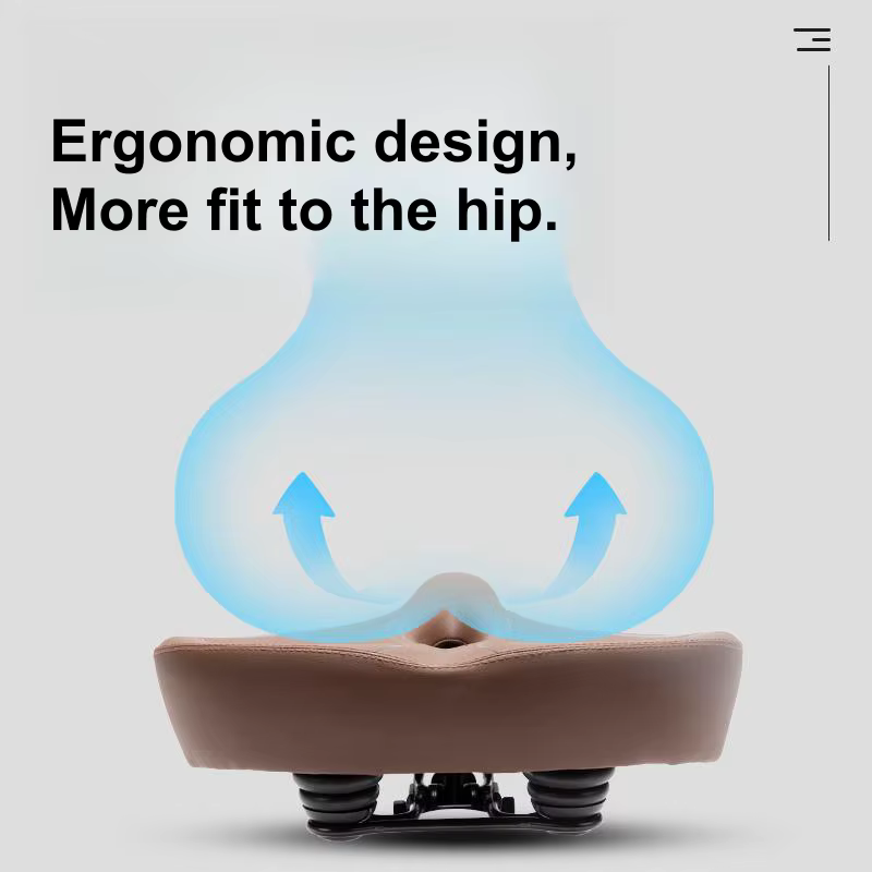 Siège de vélo surdimensionné selle
