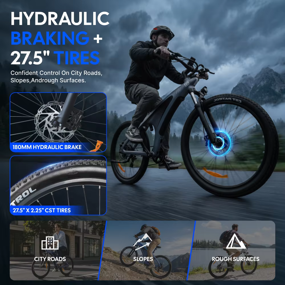Vélo électrique HUANCI Q5 2000W