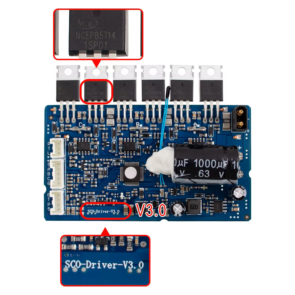 Driver-V3.0 Contrôleur Carte Principale ESC Switchboard pour Xiaomi M365 1S Pro 2 MI3 Scooter Électrique Motherboar