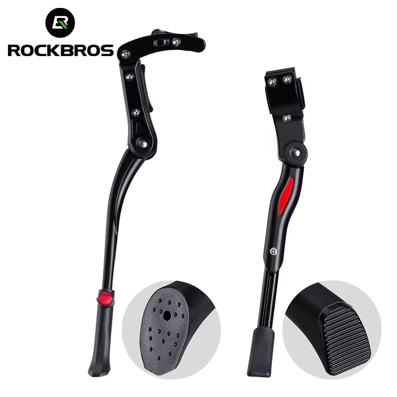 Support de pied latéral réglable pour vélo