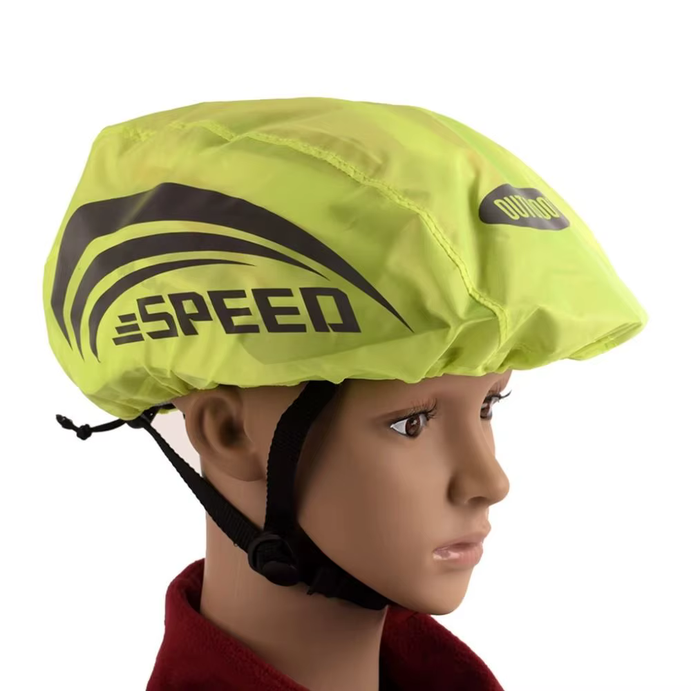 Juste de casque de vélo étanche avec bande de coulée