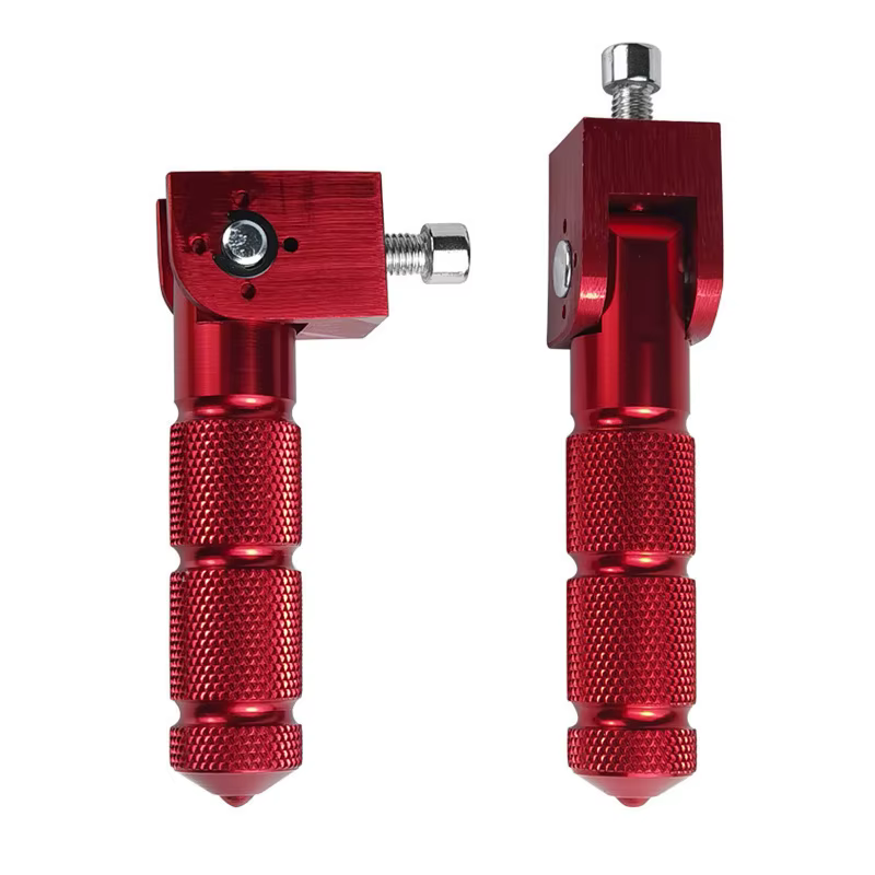 Repose-pieds pliables en aluminium de 8 mm