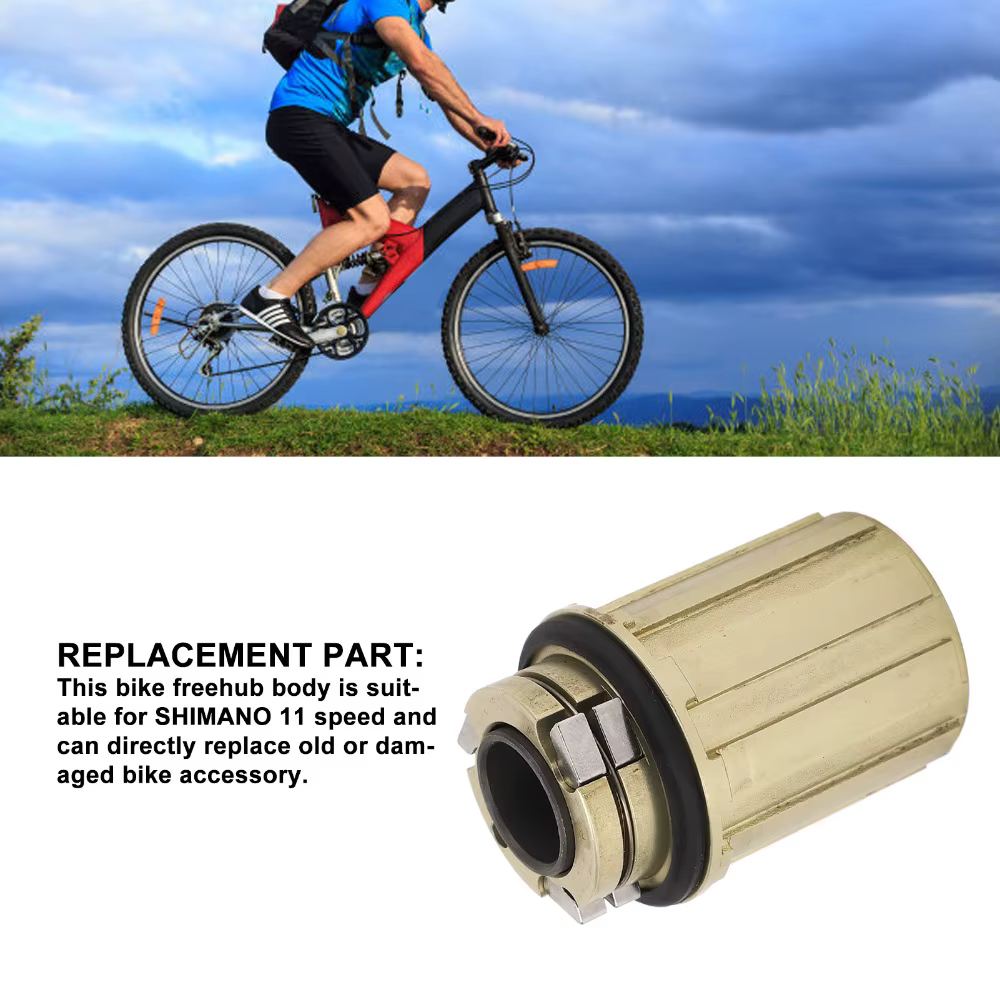 Corps de moyeu libre de vélo de route de montagne à 11 vitesses 2 roulements