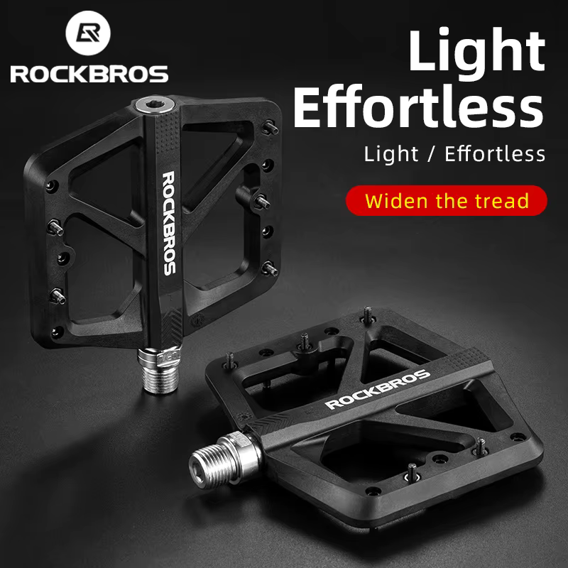 ROCKBROS pédales de vélo en Nylon DU portant ultra-léger montagne antidérapant
