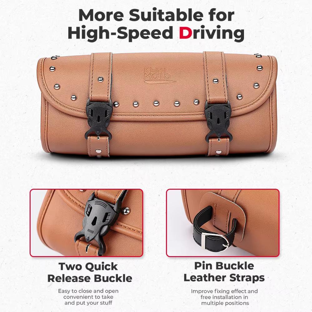 KEMIMOTO – sac à outils universel pour fourche de moto