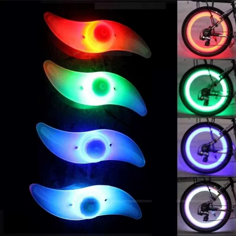 Feu de rayons de roue de vélo