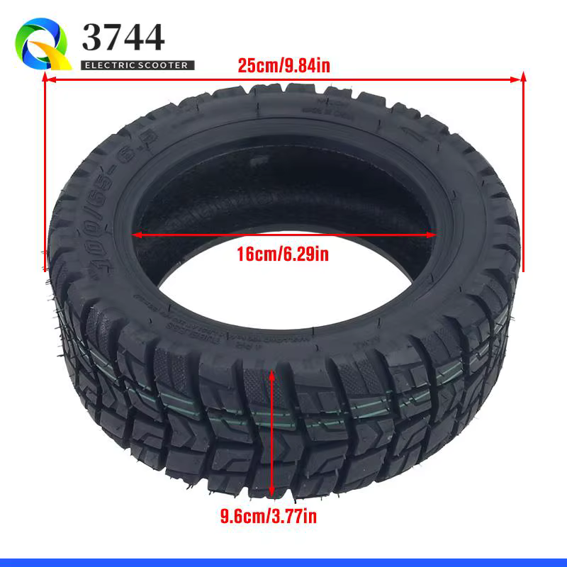 Nouveau pneu pratique 100/65-6.5 pour trottinette électrique ZERO