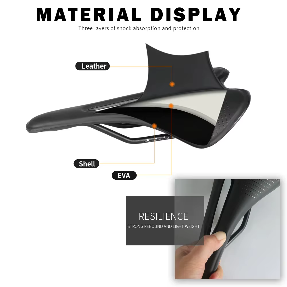 TOSEEK – selle de vélo confortable