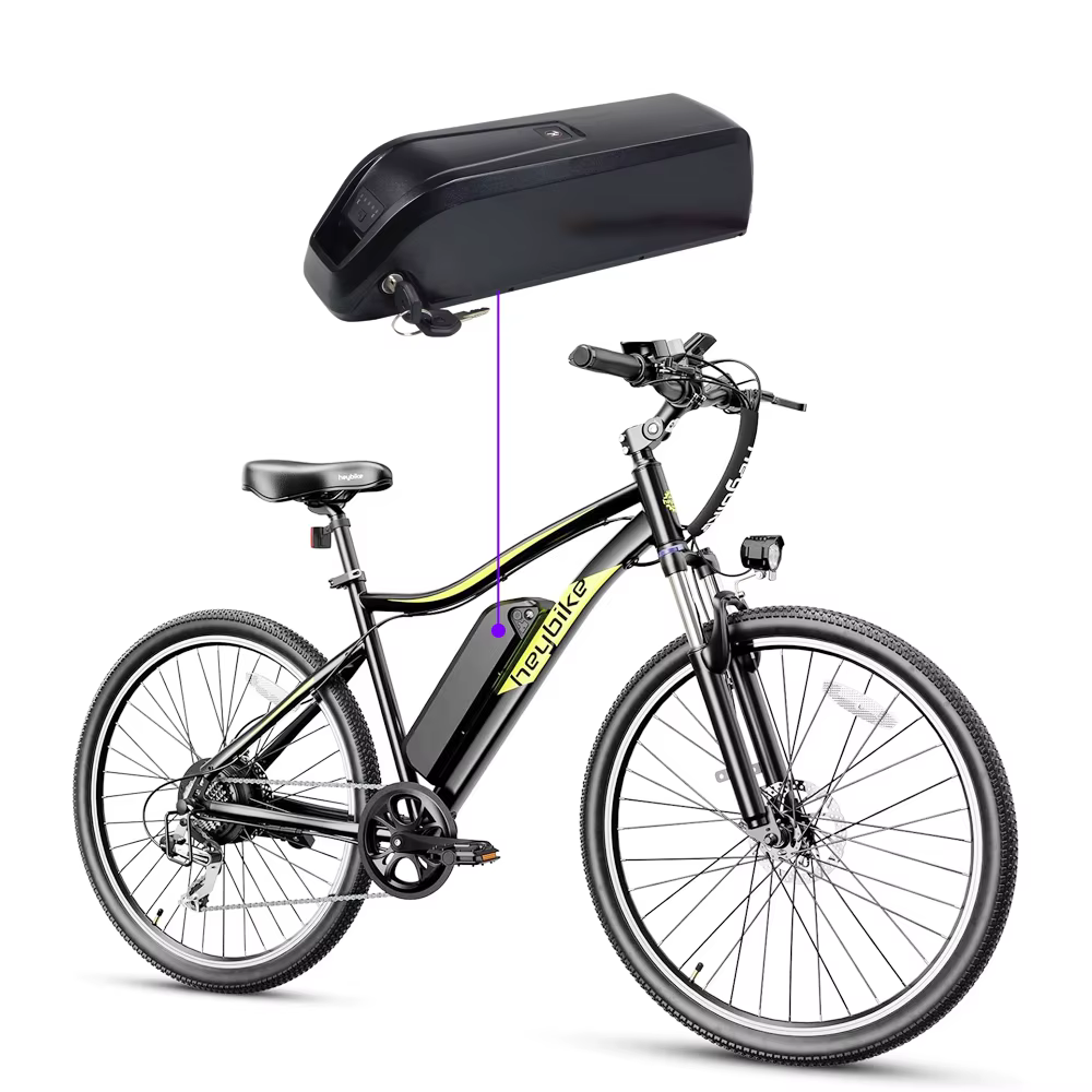 Vélo électrique Heybike Mars 2.0, batterie lithium-ion 48V 13Ah 17.5Ah 840Wh intégrée au cadre, pour vélos électriques ENGWE M20 500W 750W longue autonomie