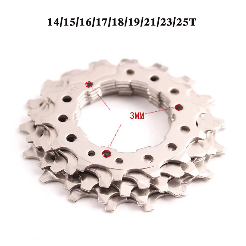 Pignon de volant d'inertie de Cassette de vélo de montagne de haute qualité 12 vitesses vtt 11T 12T 13T 15T 17T 21T 23T 25T convient à SHIMANO SRAM Sunrace