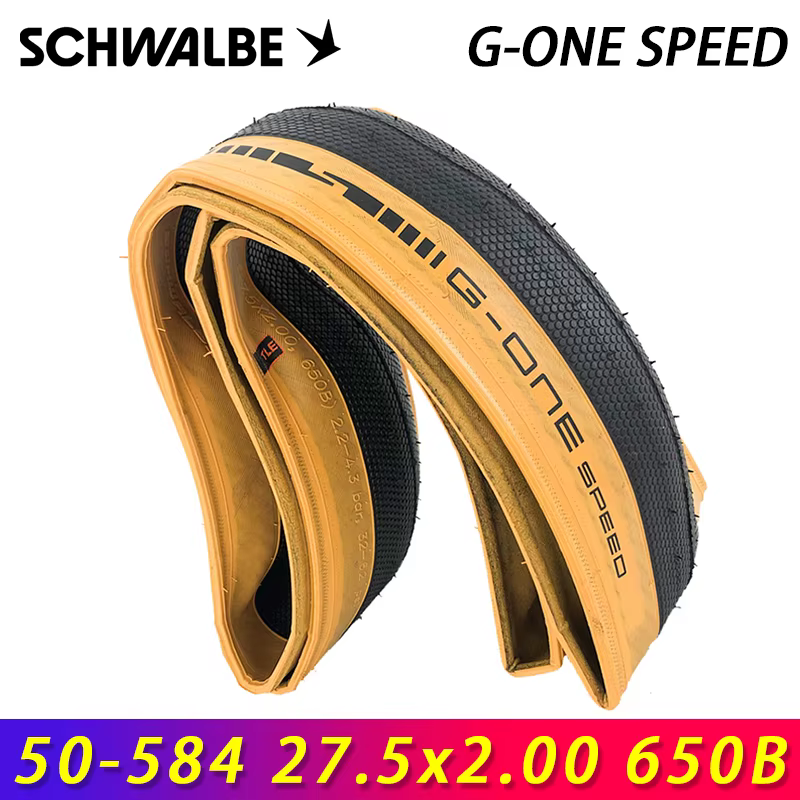 SCHWALBE Original G-ONE vitesse 27.5x2.00 650B pliant Tubeless pneu de vélo pour route vtt ville rétro