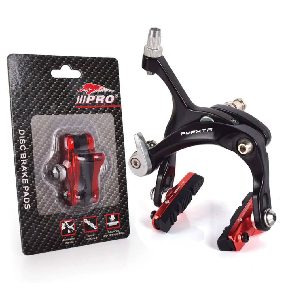 Plaquettes de frein en caoutchouc durables pour vélo de montagne V-Brake MTB