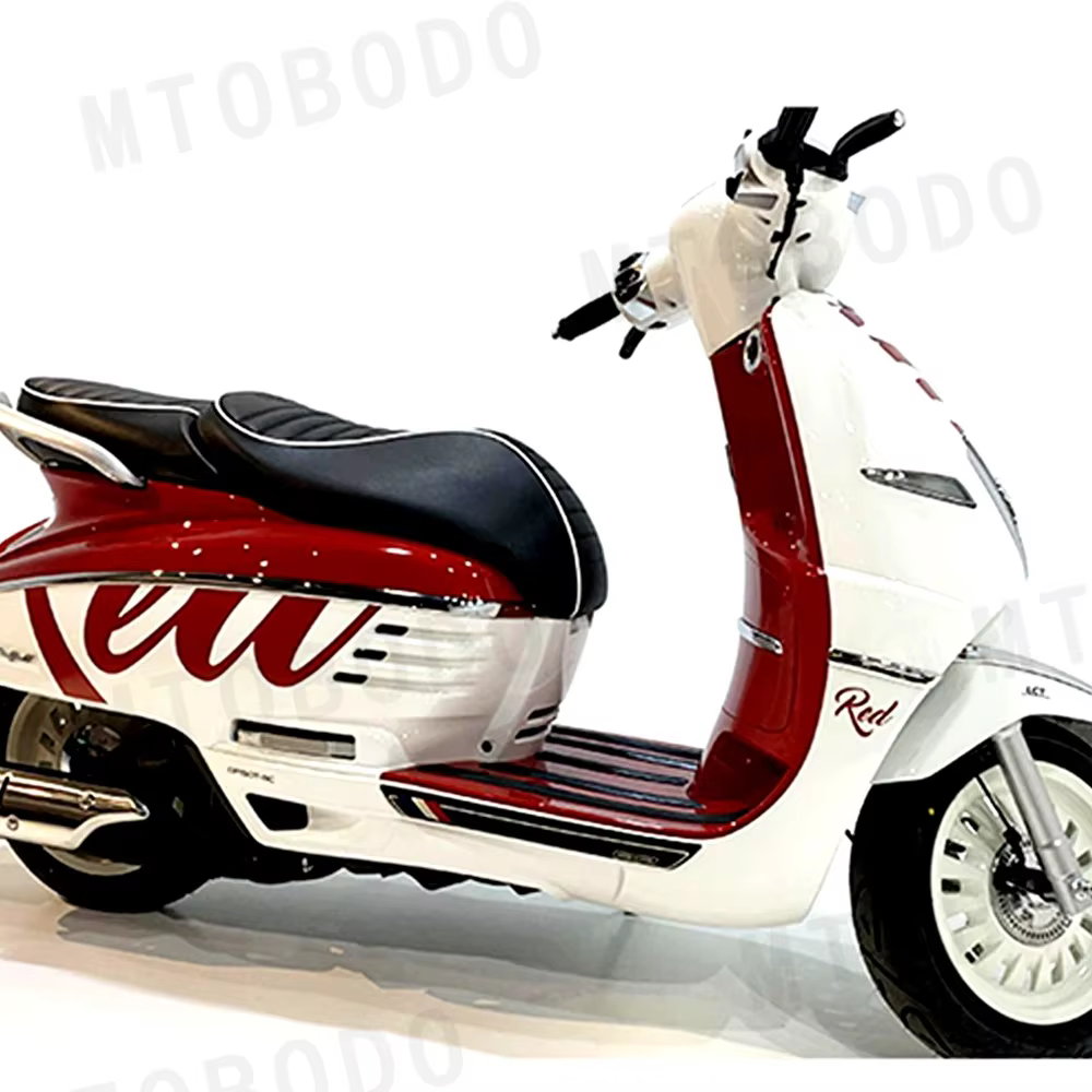 Scooter pour Peugeot Django Fiddle version générale moto moulage bande Anti-collision autocollant de protection décoration mode