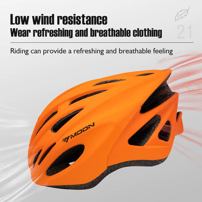 Casque de cyclisme intégré léger pour vtt et vélo de route-20 système de refroidissement par ventilation