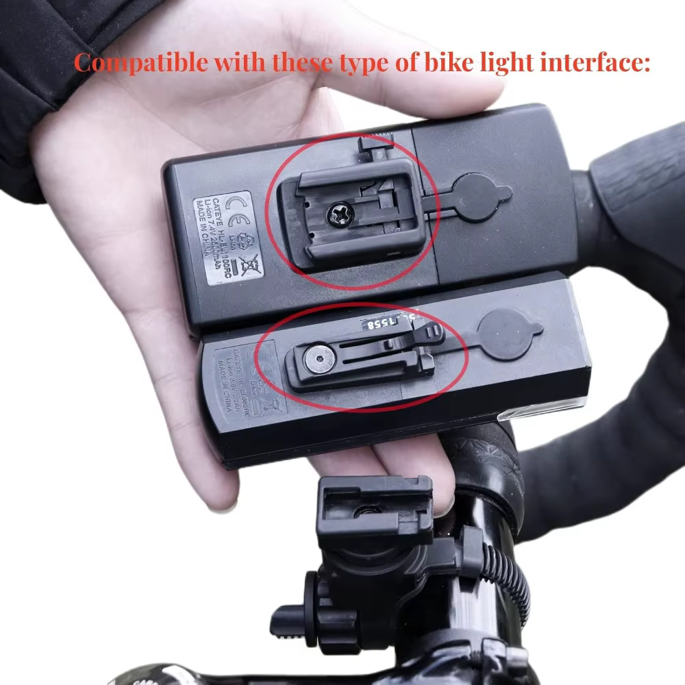 Support de lumière de vélo Compatible avec CAT Eye Volt 200/300/400/800