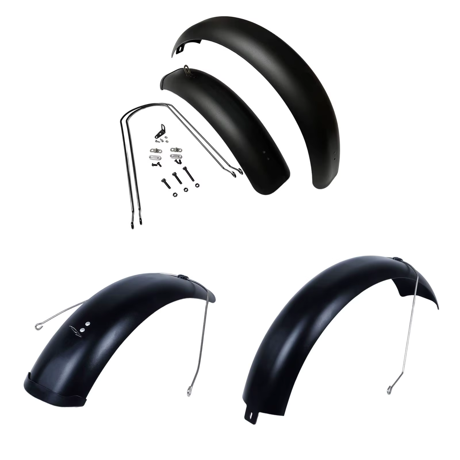 Garde-boue à dégagement rapide pour vélo, 20x5.0 pouces de large, 127mm