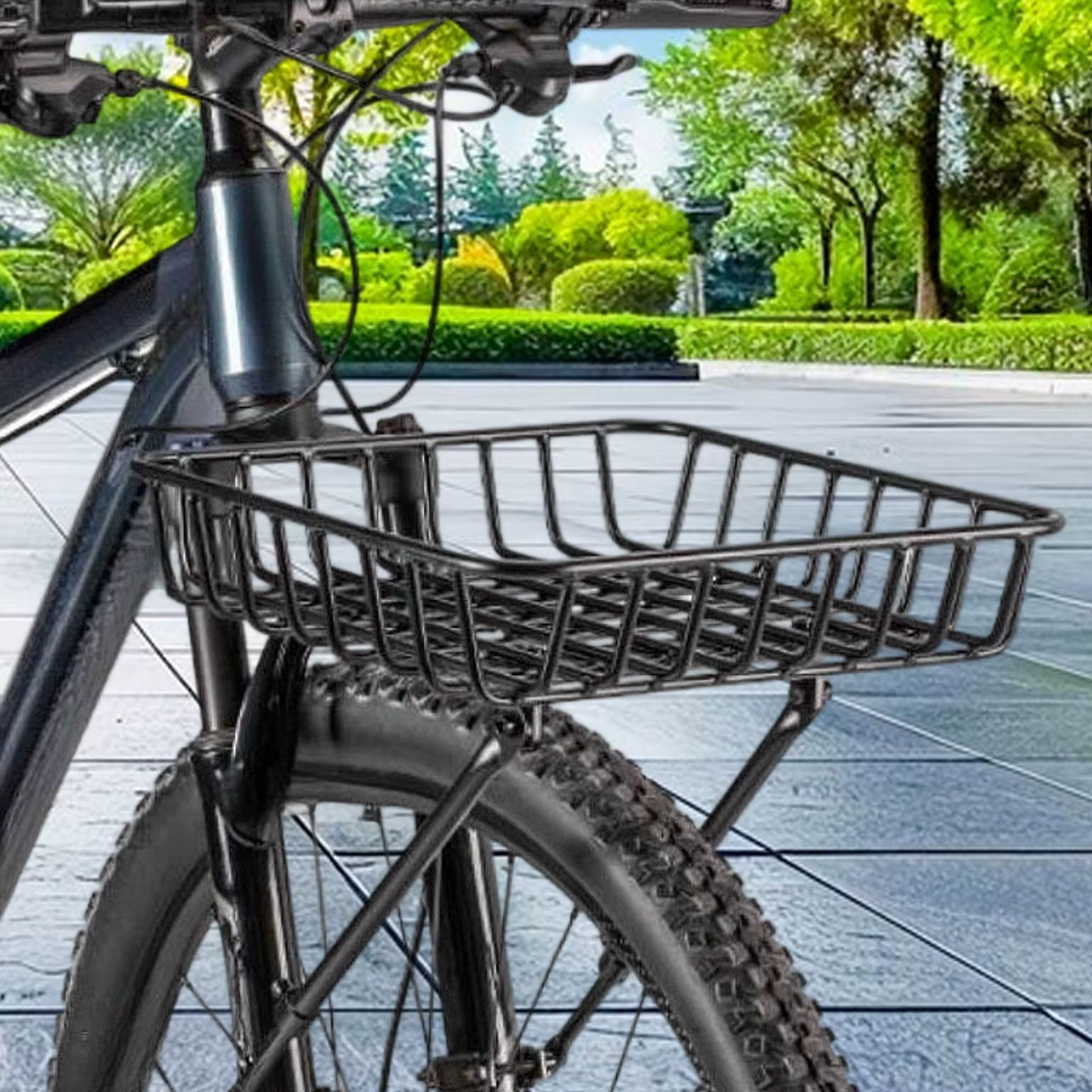 Panier de rangement de vélo