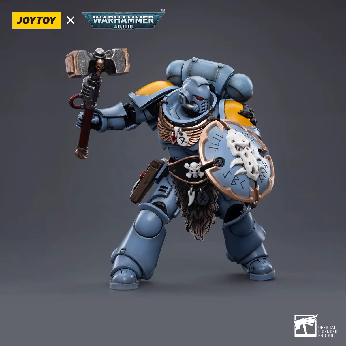 【Accessoires】Figurines d'action Joytoy Warhammer 1/18 Space Wolves Claw Pack Sigyrr Stoneshield, modèle de jouet de 3,75 pouces