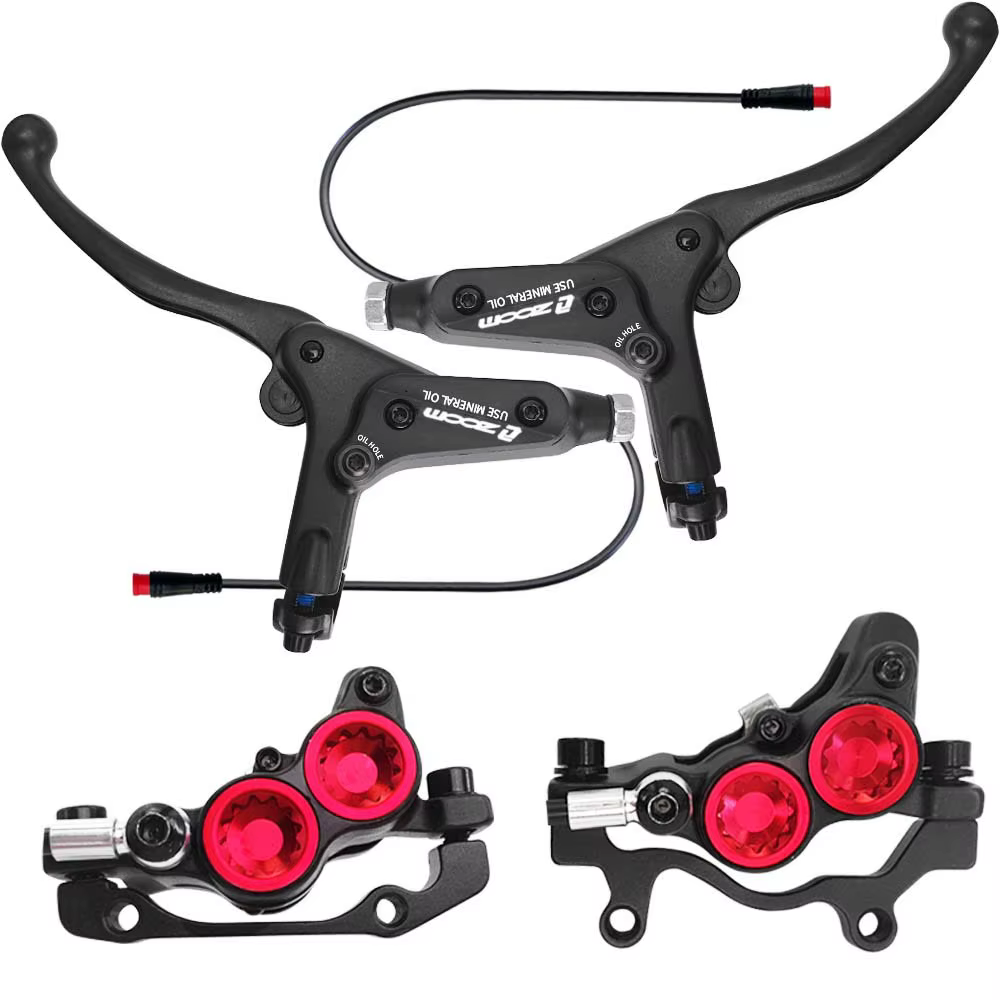 Zwing M HB-893E e-bike 4 pistons frein à disque hydraulique ensemble scooter électrique pliant vtt vélo mise hors tension ebrake