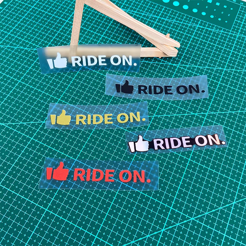 Autocollant en vinyle imperméable pour cadre de vélo, pour personnalisation et décoration du tube supérieur et du guidon de VTT