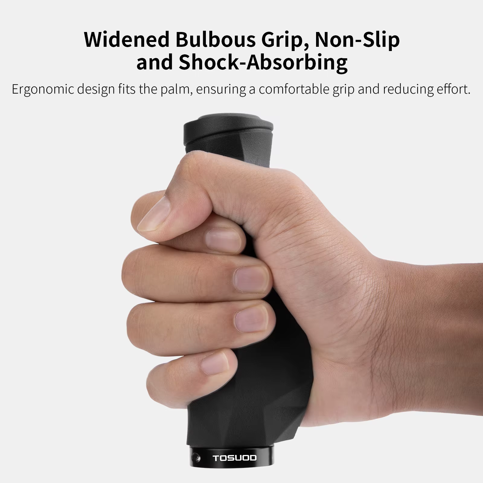 Poignées de guidon de vélo ergonomiques TOSUOD