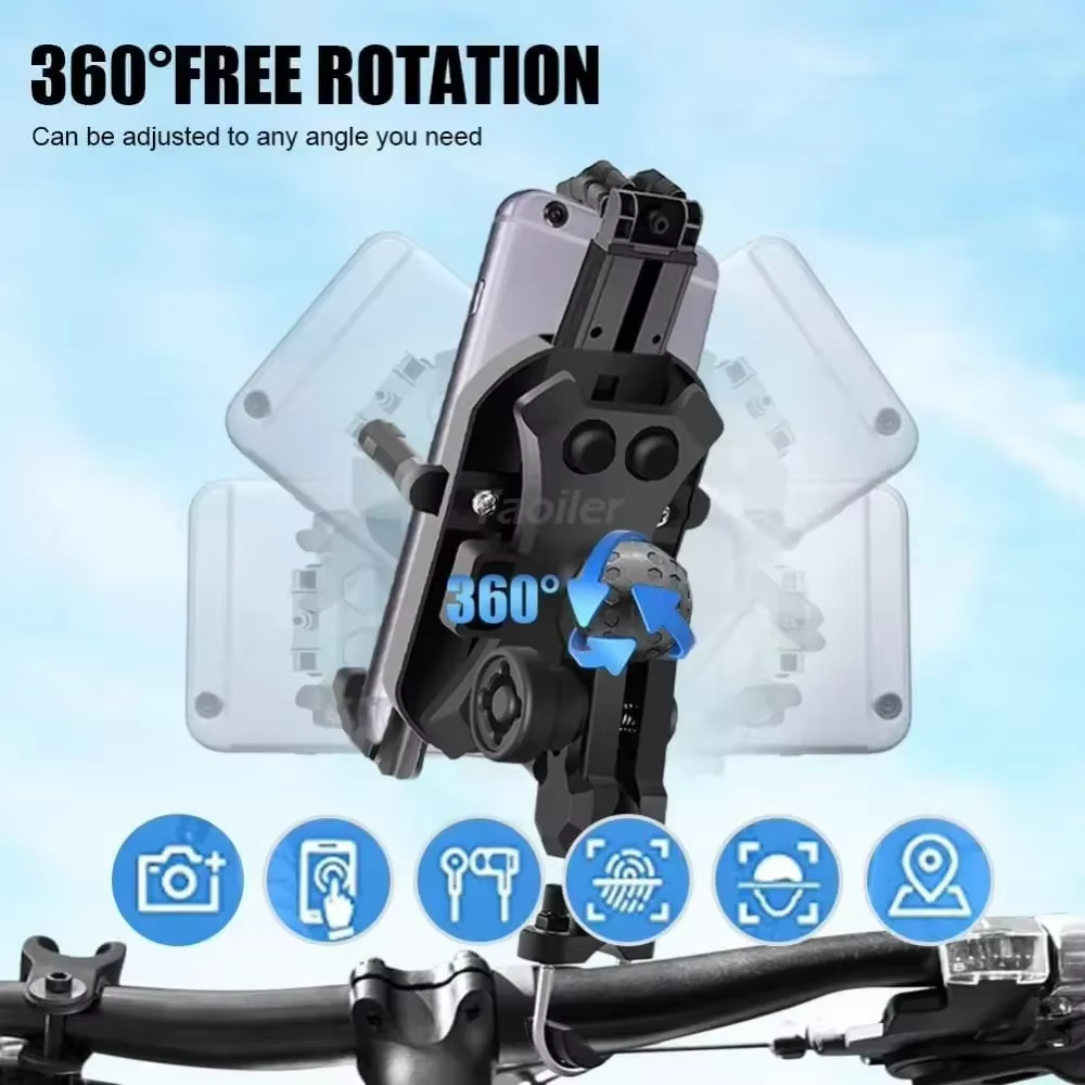 Support de téléphone pour moto et vélo