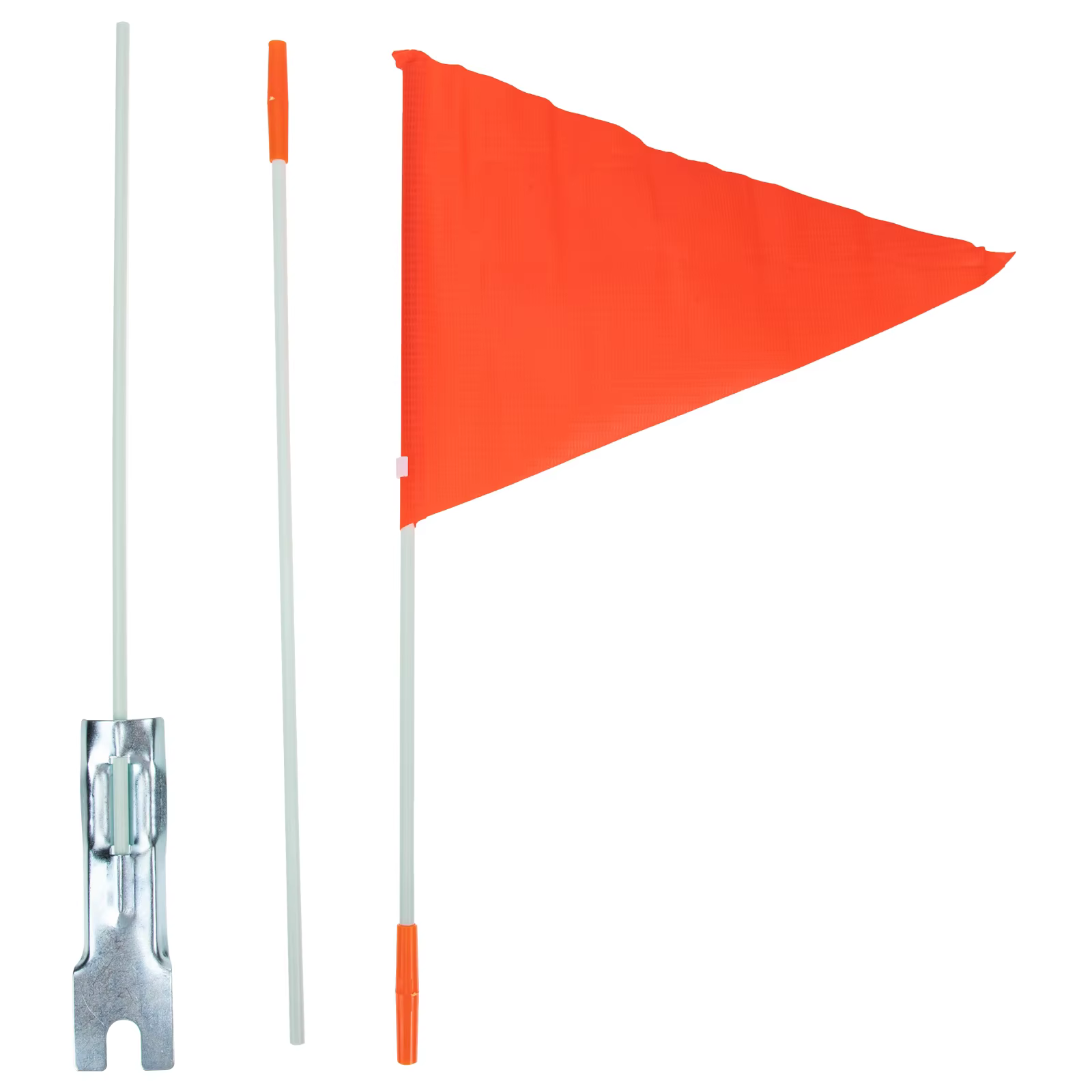 Ensemble de poteaux de drapeaux de vélo de 125cm