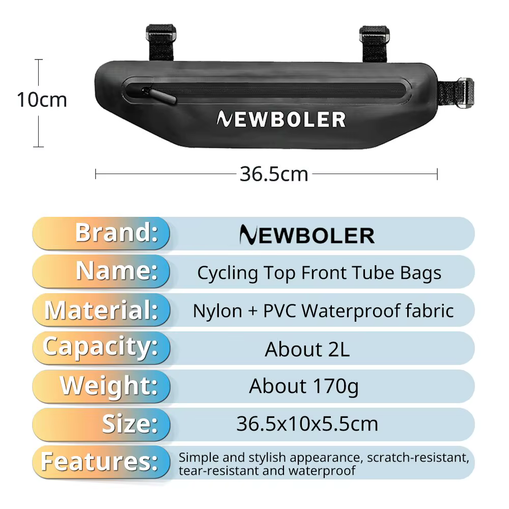 NEWBOLER Sacs De Vélo