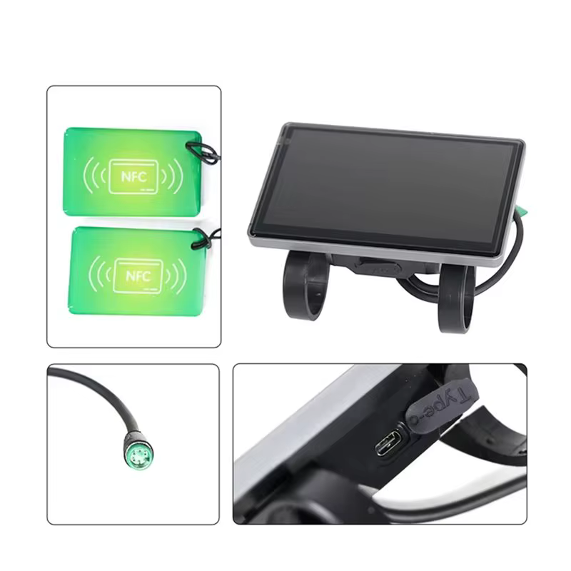 Pour OUXI V8, V5.0-EU Version écran LCD de vélo électrique avec NFC-nouvelle pièce de rechange