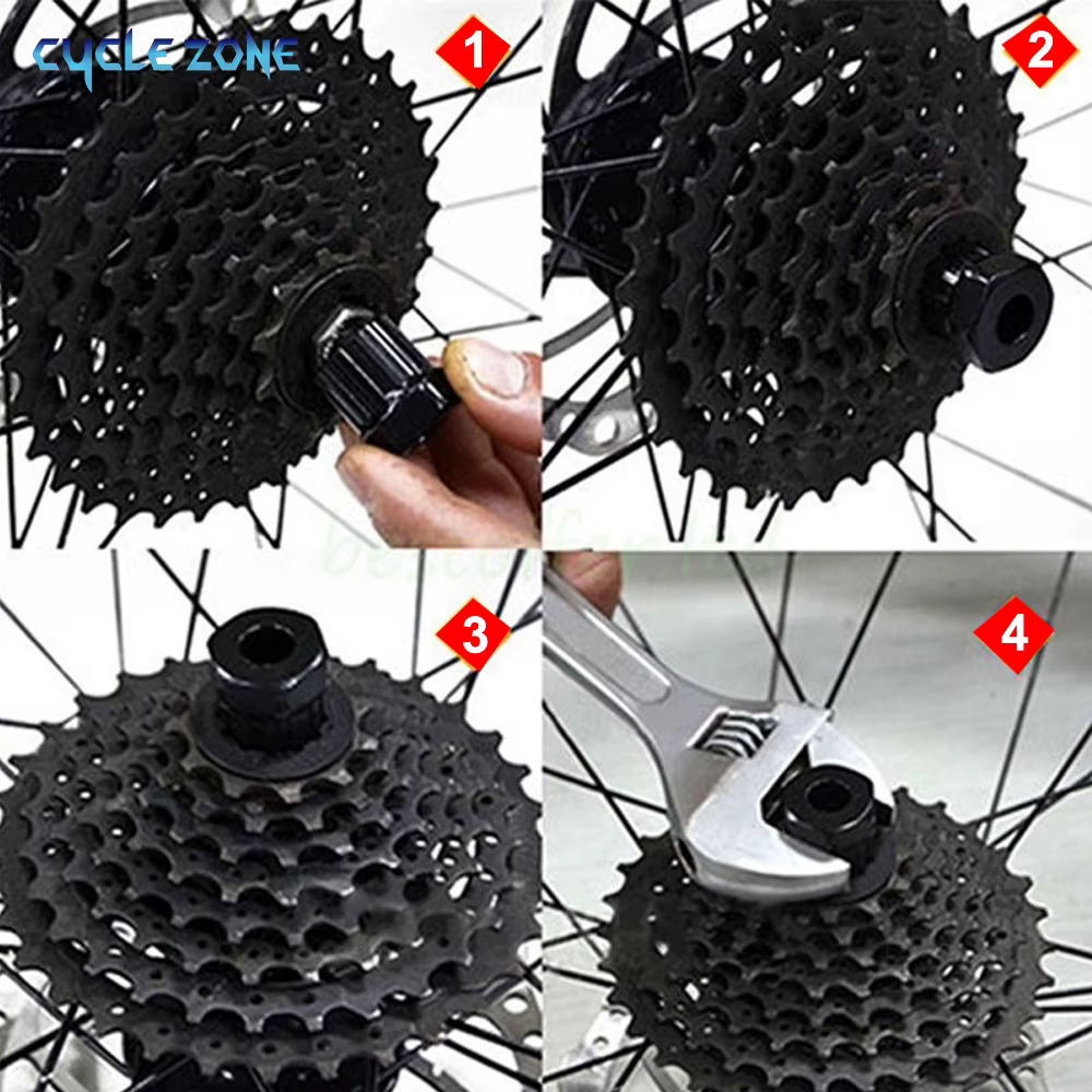 Manchon de démontage du volant d'inertie de Cassette de vélo
