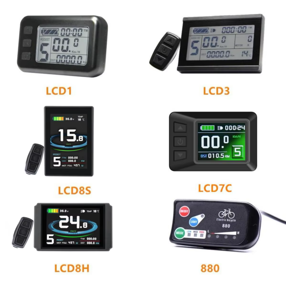 Kits de conversion de vélo électrique Ebike avec moteur arrière 48V 1000W/1500W