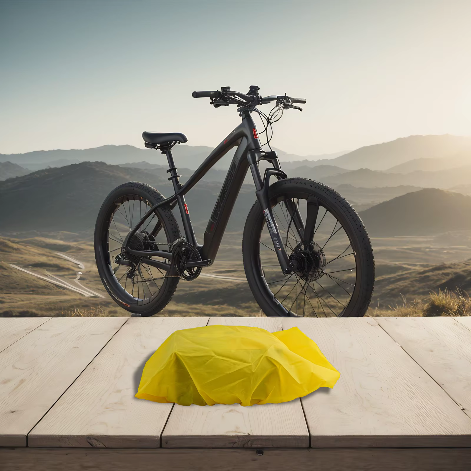 Housse de protection en caoutchouc pour porte-bagages arrière de vélo de route et VTT