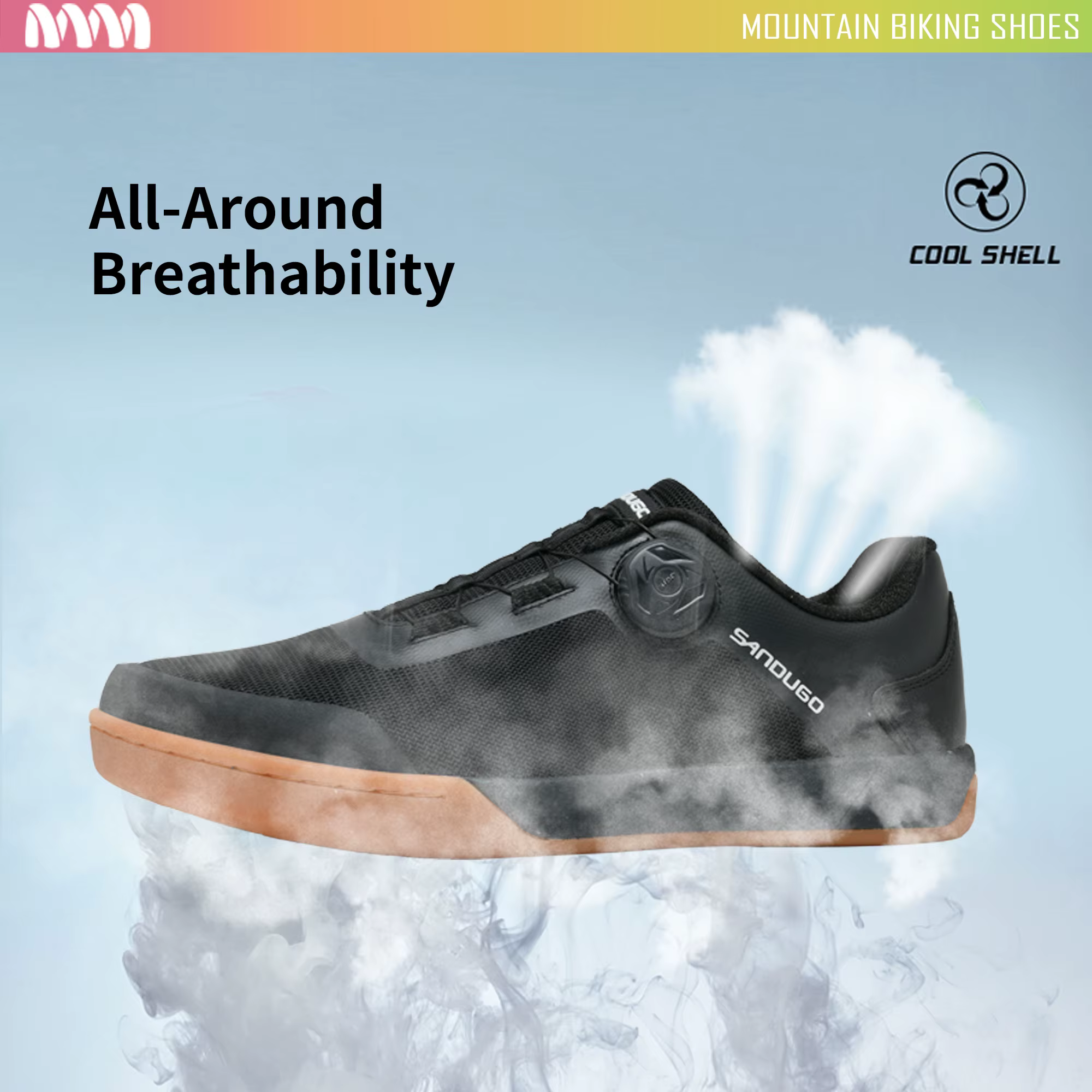 Sandugo – chaussures de vélo de montagne pour cyclisme XC/Enduro/DH