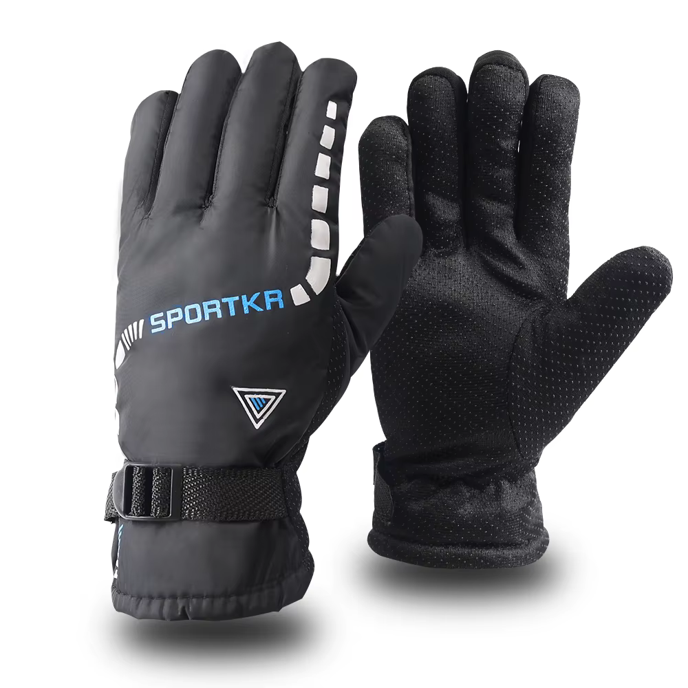 Gants de cyclisme d'hiver imperméables et antidérapants