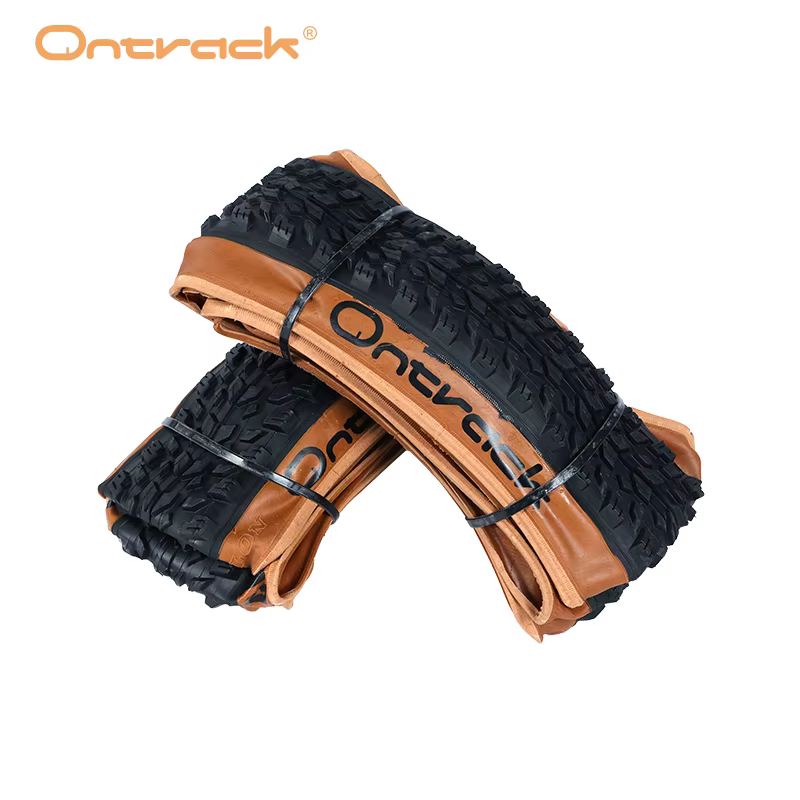 ONTRACK-Pneu Pliable MTB 1/26/27/29x2.10, Cutlass 30TPI, Marron, Mural, Peau