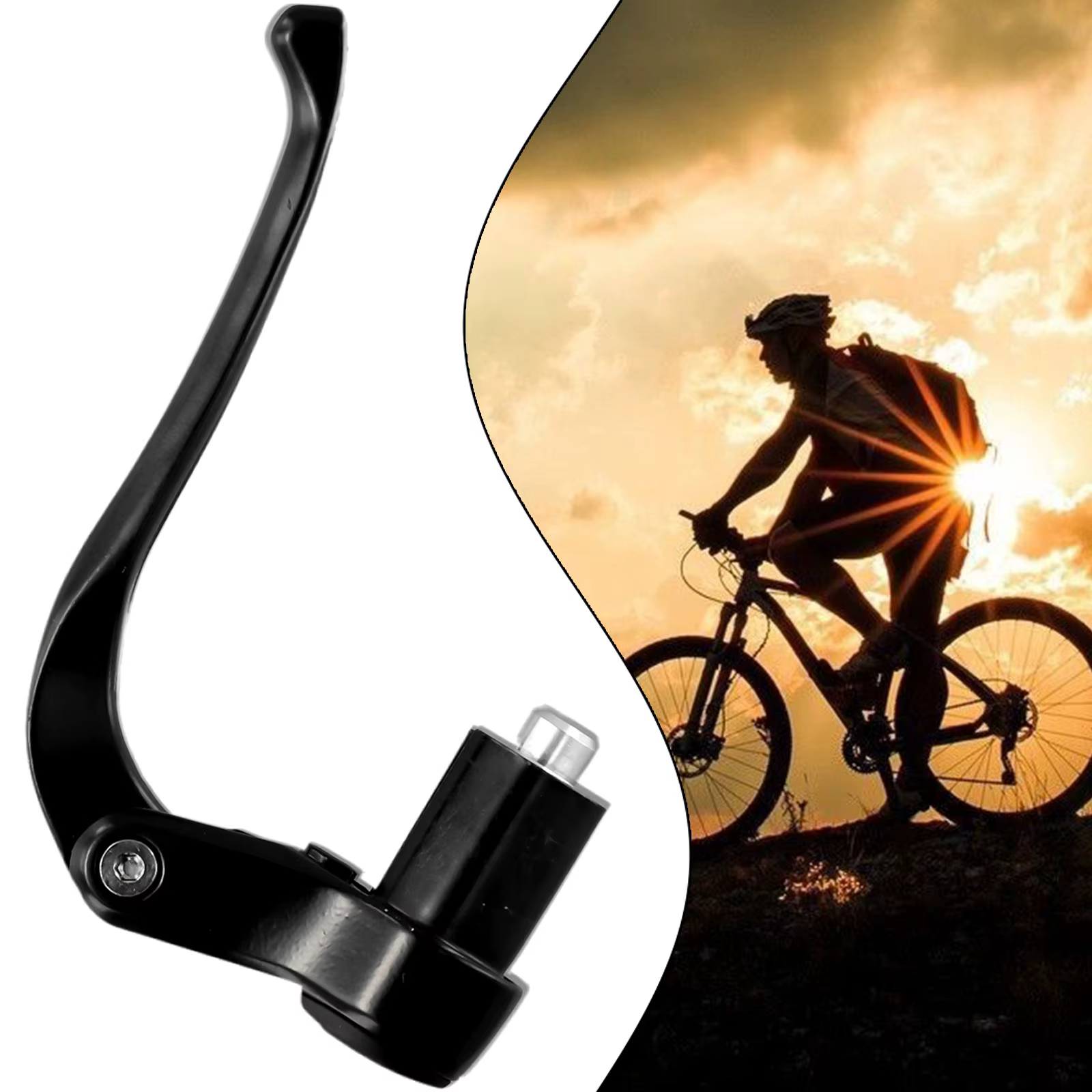 Barre d'accoudoir en alliage d'aluminium pour vélo de route