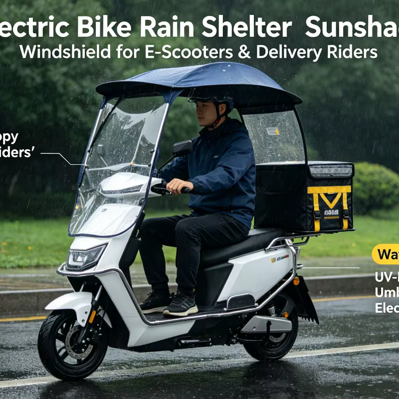 Auvent de protection contre la pluie et le soleil pour scooter