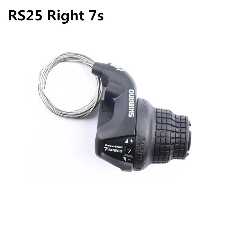 Véritable Shimano SL-RS25 Revoshift poignée vélo torsion manettes de vitesse 3/6/7/18/21 vitesses Tourney