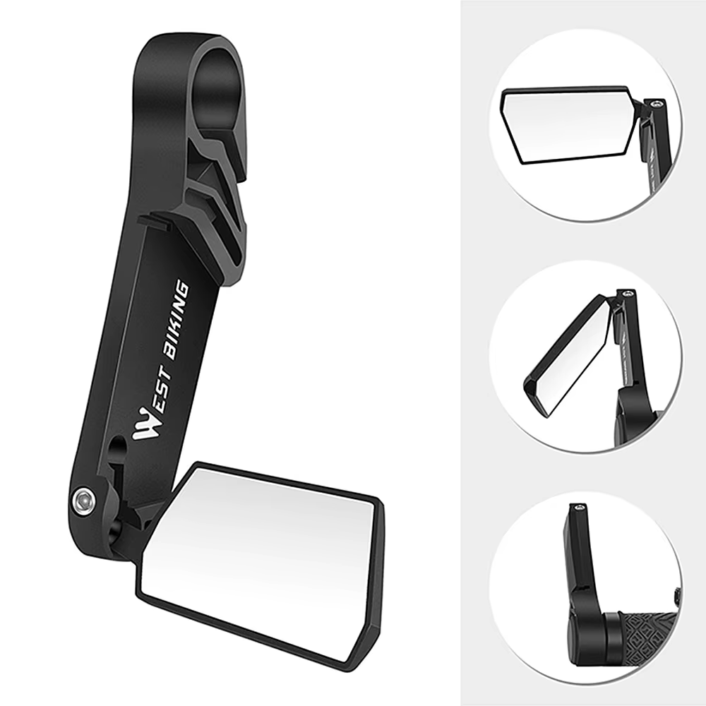 Rétroviseur de vélo pliable