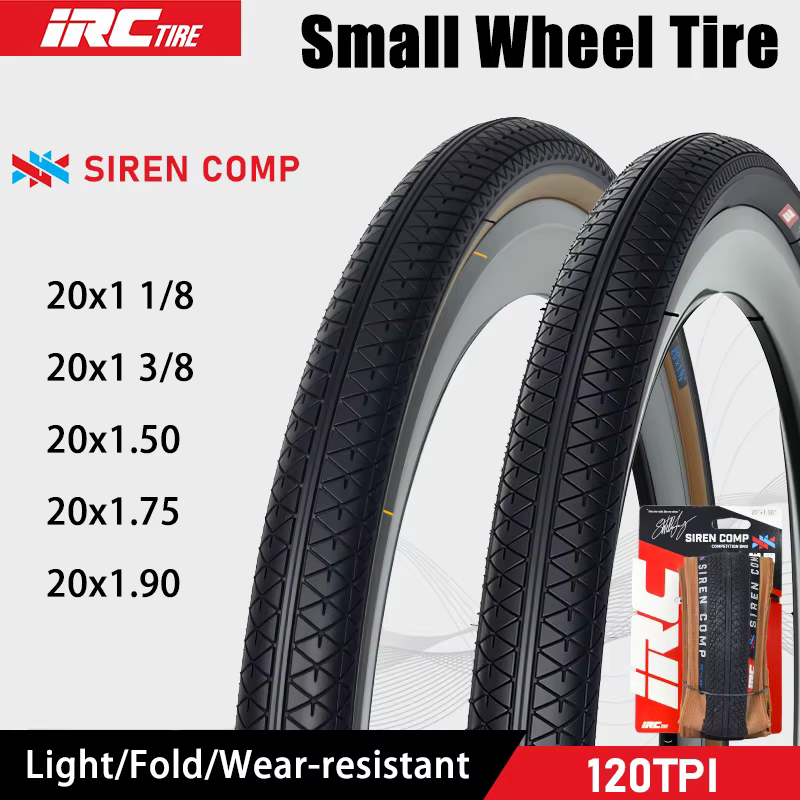 IRC SIREN COMP BMX pneu de vélo pliable 406/451 petite roue