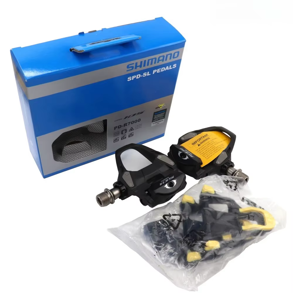 Pédales de vélo de route SHIMANO PD‑R7000 PD‑R550 SPD‑SL