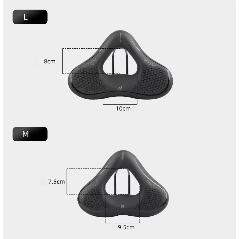 Selle de vélo ergonomique