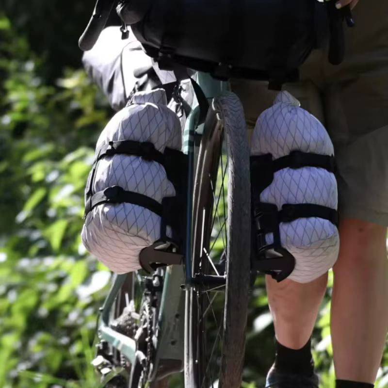 Bal inowalk-Sac de fourche de vélo amélioré à dégagement rapide avec doublure imperméable