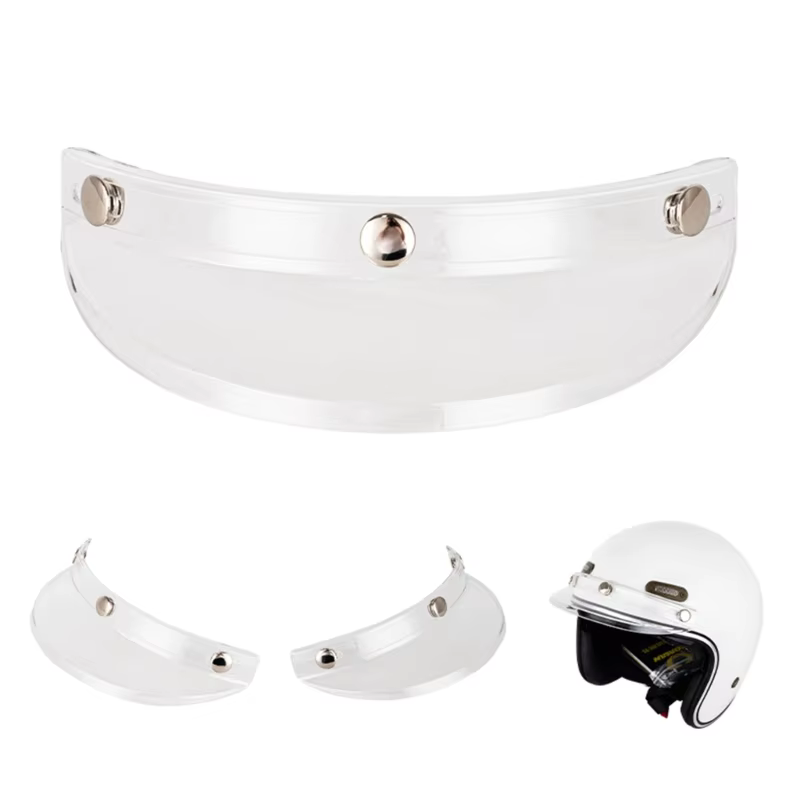 Hurbike-Pare-vent rabattable pour casque