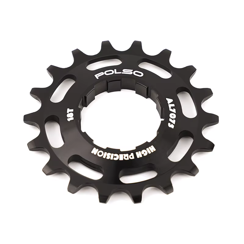 POLSO BCR01 pignon de course BMX en alliage d'aluminium 16T 18T Cog pièces de vélo à vitesse unique