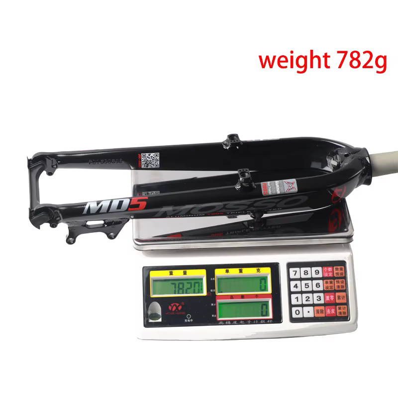 VTT vélo VTT 26 27.5 29 fourche rigide frein à disque M5 MD5 M5L M5SL QR droit/conique en alliage d'aluminium coupe-vent cyclisme
