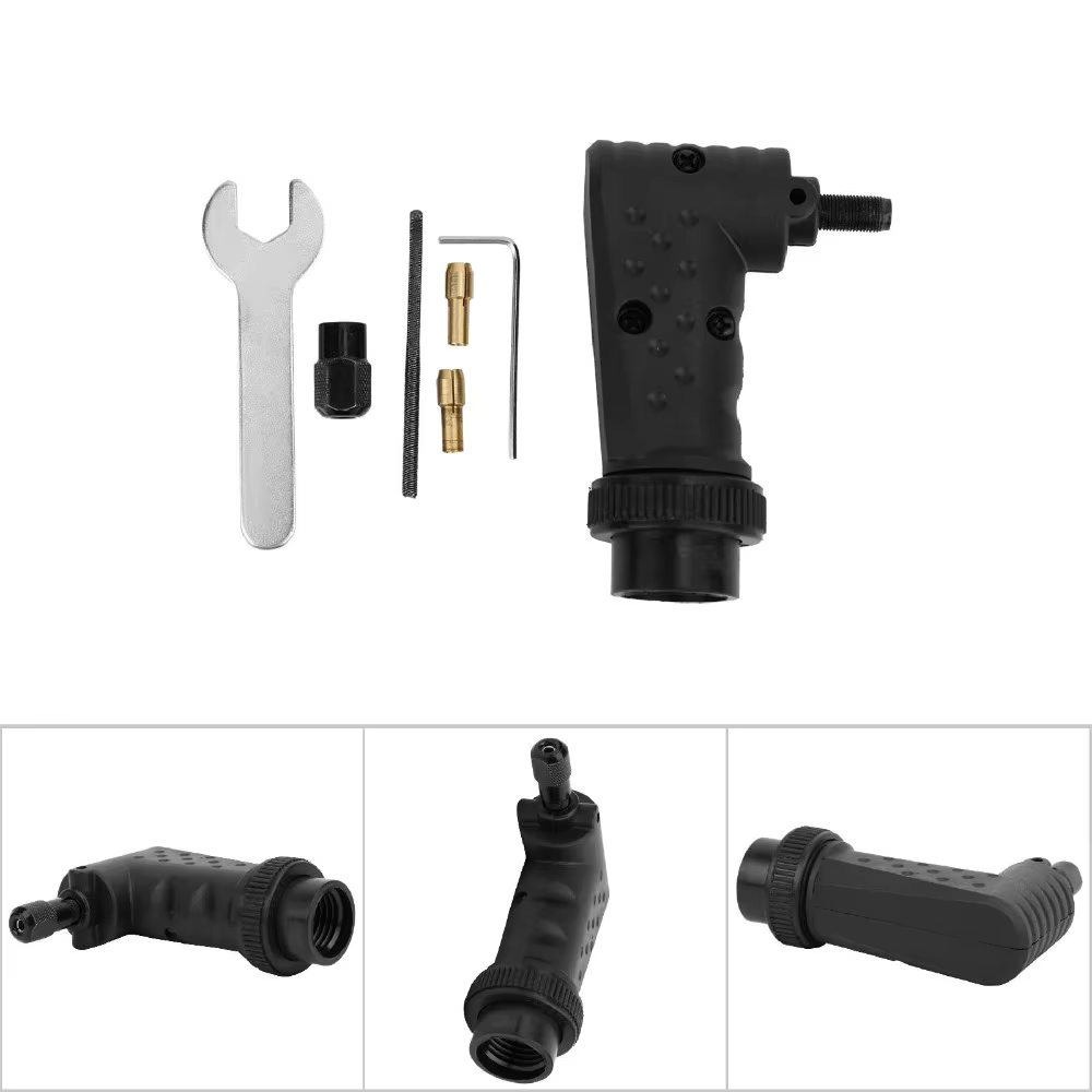 90 ° Accessoire de conversion pour meuleuse électrique rotative, outil d'angle droit