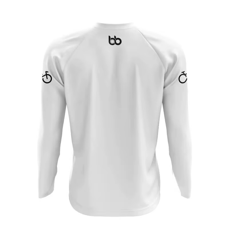 T-shirt de motocross pour hommes : maillot de descente VTT respirant pour le vélo de montagne et le cyclisme