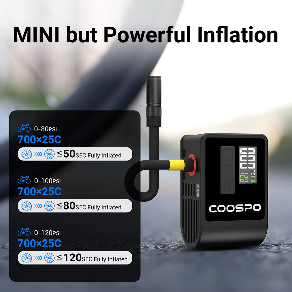 COOéventuelles O-Mini pompe à air électrique portable