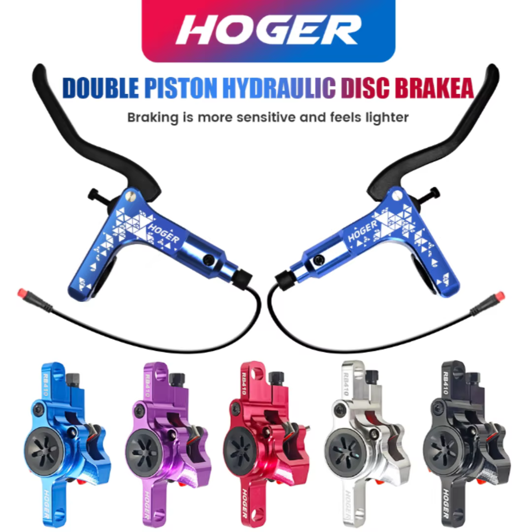 HOGER e-bike vtt jeu de freins à disque hydrauliques électrique E Scooter contrôle de puissance manette de vitesse